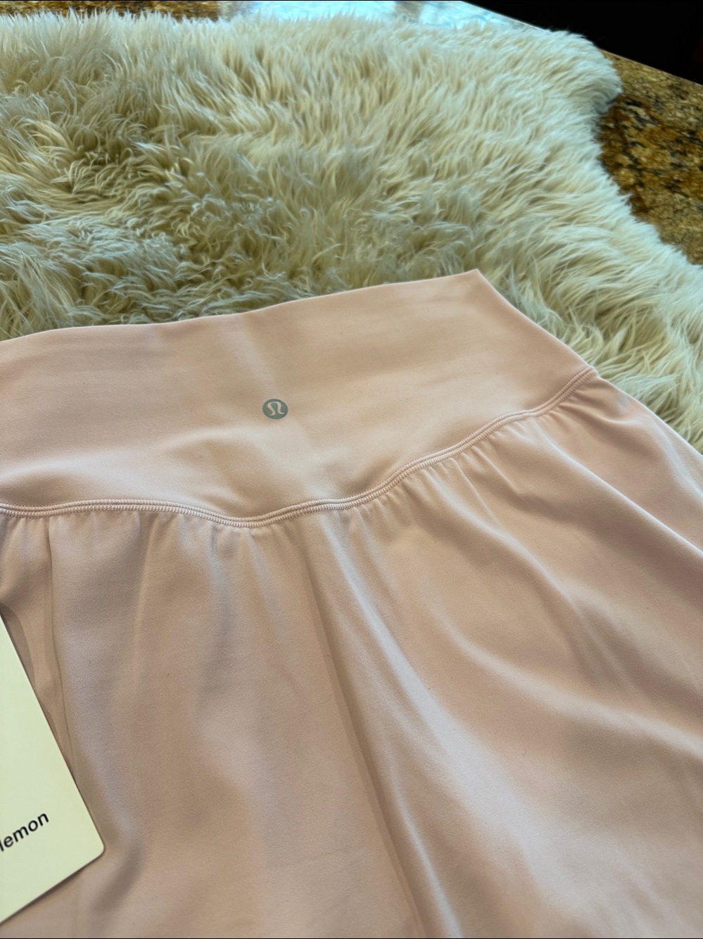 NWT Lululemon Align High Rise Skirt size 6. Blush pink. - Picture 6 of 7